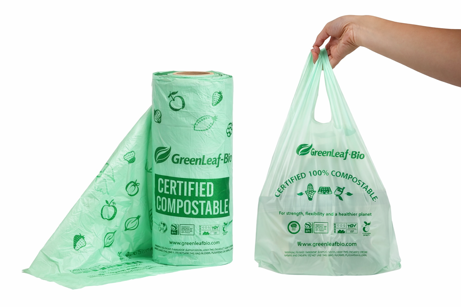 Compostable Pack Greenleaf-Bio — Certified Compostable Packaging